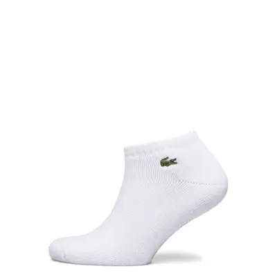 Socks Ankelstrumpor Korta Strumpor Vit Lacoste