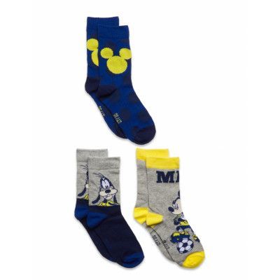 Socks Sockor Strumpor Blue Mickey Mouse