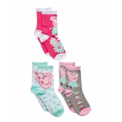 Socks Sockor Strumpor Multi/patterned Gurli Gris