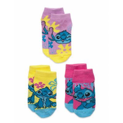Socks Sockor Strumpor Multi/patterned Lilo & Stitch