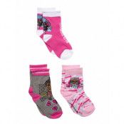 Socks Sockor Strumpor Multi/patterned L.O.L