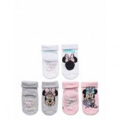 Socks Sockor Strumpor Multi/patterned Minnie Mouse