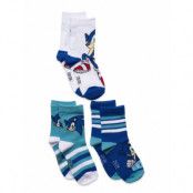 Socks Sockor Strumpor Multi/patterned Sonic