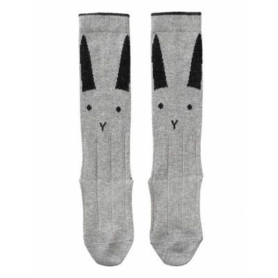 Liewood Sofia Cotton Knee Socks - 2 Pack Grå