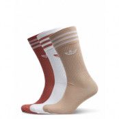 Solid Crew Socks 3 Pairs Underwear Socks Regular Socks Vit Adidas Originals