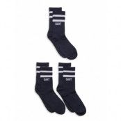 Sport Socks 3-Pack Sockor Strumpor Blue GANT