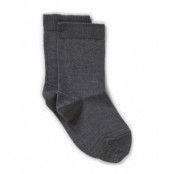 Superwash Wool - Sock - All Si Sockor Strumpor Grå Melton