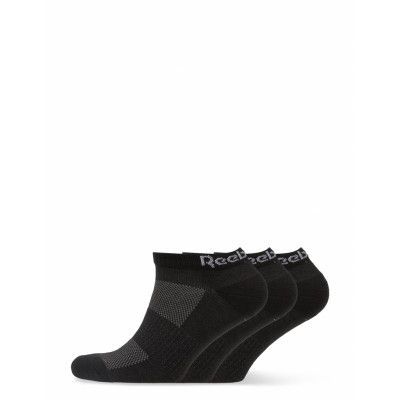 Te Low Cut Sock 3P Ankelstrumpor Korta Strumpor Svart Reebok Performance