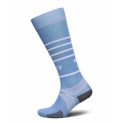 Team Mcfc Hooped Socks Replica Underwear Socks Football Socks Blå PUMA