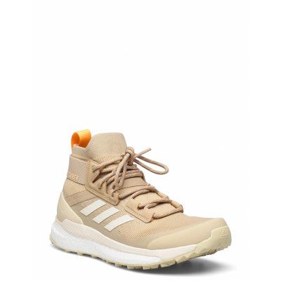 Terrex Free Hiker Primeblue Hiking Boots W Shoes Sport Shoes Outdoor/hiking Shoes Beige Adidas Performance