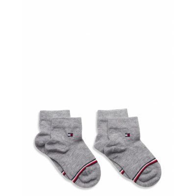 Tommy Hilfiger Th Baby Sock 2P Grå