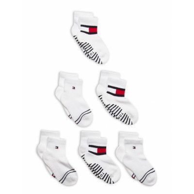 Tommy Hilfiger Th Baby Sock 6P Flag Sock Ecom Vit