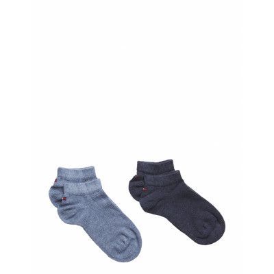 Th Children Sneaker 2P Sockor Strumpor Blue Tommy Hilfiger