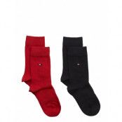 Th Children Sock Th Basic 2P Sockor Strumpor Red Tommy Hilfiger