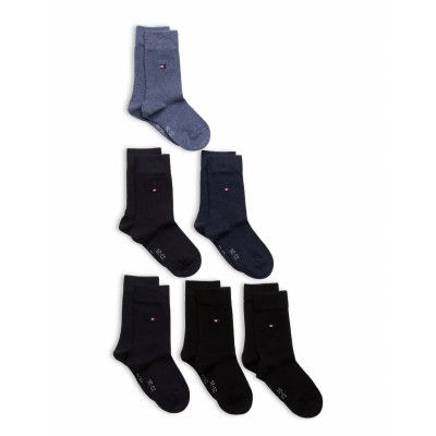 Tommy Hilfiger Th Children Sock Th Basic 6P Ecom Svart