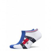 Th Giftbox Sneaker 4p Ankelstrumpor Korta Strumpor Vit Tommy Hilfiger