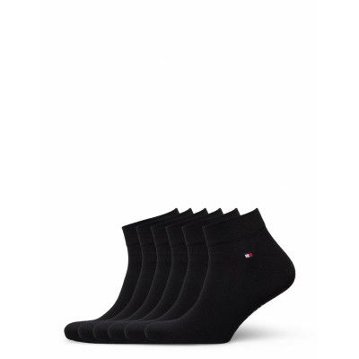 Th Men Quarter 6P Ecom Ankelstrumpor Korta Strumpor Svart Tommy Hilfiger