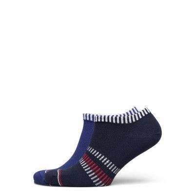 Th Men Sneaker 2p New Pete Ankelstrumpor Korta Strumpor Blå Tommy Hilfiger