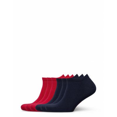 Th Men Sneaker 6P Ecom Ankelstrumpor Korta Strumpor Röd Tommy Hilfiger