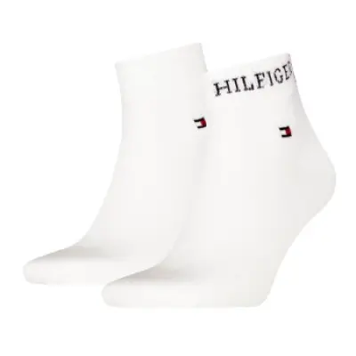 Tommy Hilfiger 2-pack Men Tab Quarter Socks