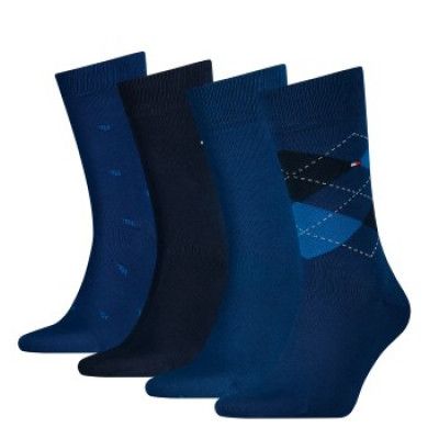 Tommy Hilfiger Men Argyle Box 4-pack * Fri Frakt *
