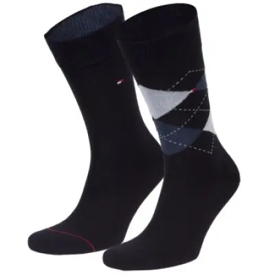 Tommy Hilfiger 2-pack Men Sock Check