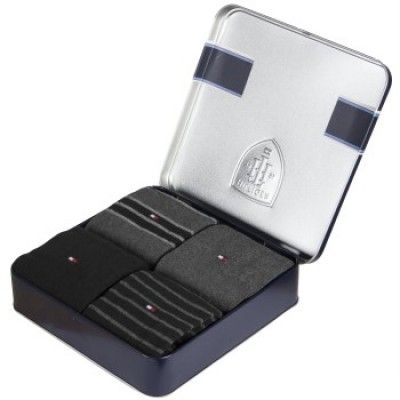 Tommy Hilfiger Men Socks Giftbox 4-pack * Fri Frakt *