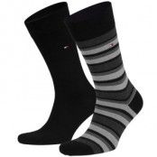 Tommy Hilfiger Men Variation Stripe Sock 2-pack * Fri Frakt *