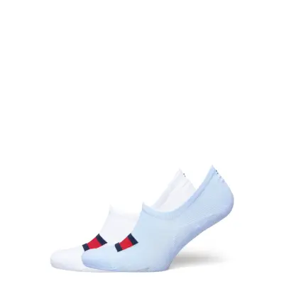 Tommy Hilfiger Th Uni Tj Footie 2P Flag Vit