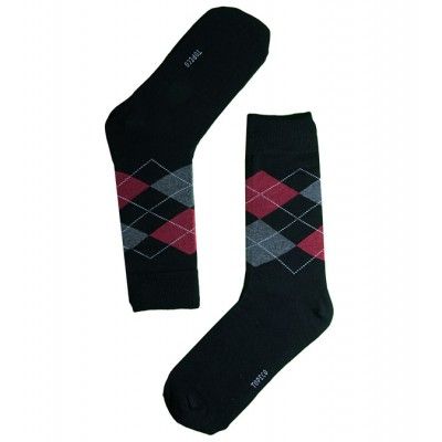 Topeco - Argyle - Black