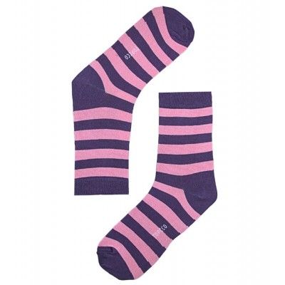 Topeco - Block stripe - Antique lilac