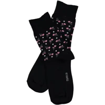 Topeco Ladies Sock Auntie Barbara Soft Top * Fri Frakt *