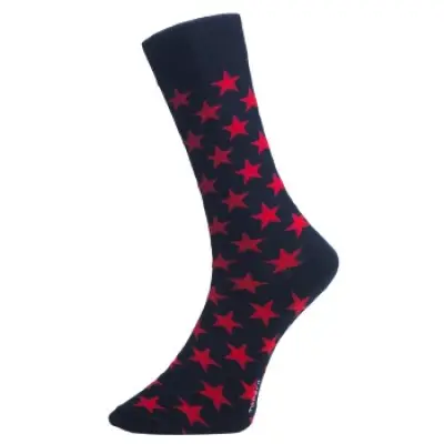 Topeco Mens Fashion Socks Stars 3223 * Fri Frakt *