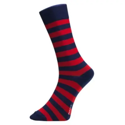 Topeco Mens Socks Block Stripe  * Fri Frakt *