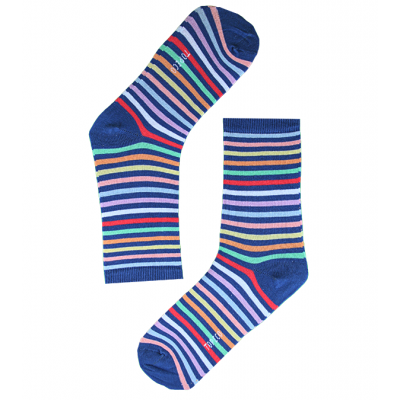 Topeco - Striped - Jeans blue