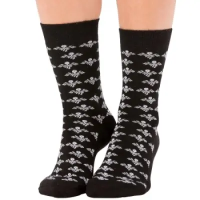 Trofe Bamboo Flower Socks 2-pack