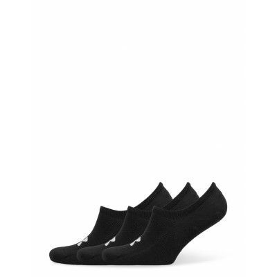 Ua Core Ultra Low 3Pk Ankelstrumpor Korta Strumpor Svart Under Armour