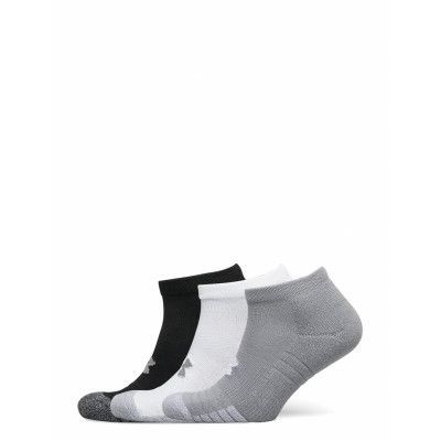 Ua Heatgear Low Cut 3Pk Ankelstrumpor Korta Strumpor Grå Under Armour