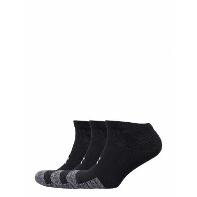 Ua Heatgear Low Cut 3Pk Ankelstrumpor Korta Strumpor Svart Under Armour
