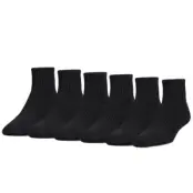 Under Armour 6-pack Charged Cotton Quarter Socks * Fri Frakt * * Kampanj *