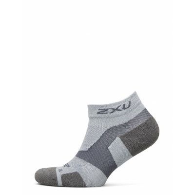 Vectr Merino Lgt Cush 1/4 Cre Ankelstrumpor Korta Strumpor Grå 2XU