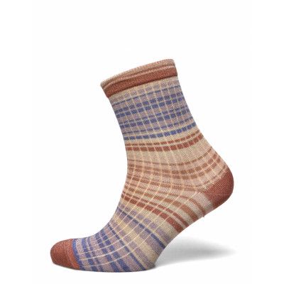 Mp Denmark Vilma Glitter Socks Multi/patterned
