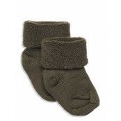 Wool Baby Socks Socks & Tights Baby Socks Khaki Green Mp Denmark