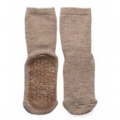 Mp Denmark Wool Socks - Anti-Slip Beige