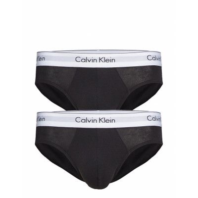 2p Hip Brief Kalsonger Y-front Briefs Svart Calvin Klein