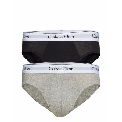 2p Hip Brief Kalsonger Y-front Briefs Svart Calvin Klein
