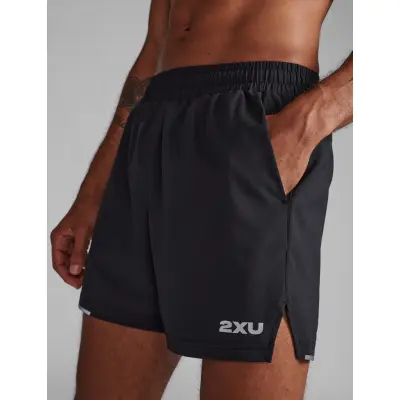 2XU Aero 5 Inch Shorts - Black - M