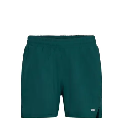2XU Aero 5 Inch Shorts - Green - XS