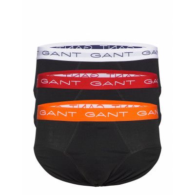 3-Pack Brief Seasonal Solids Kalsonger Y-front Briefs Svart GANT