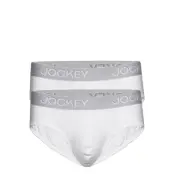 3D-Innovations Brief 2-P Kalsonger Y-front Briefs Vit Jockey